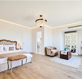 11 bedroom seafront villa with infinity pool near Budvar, sleeps 22